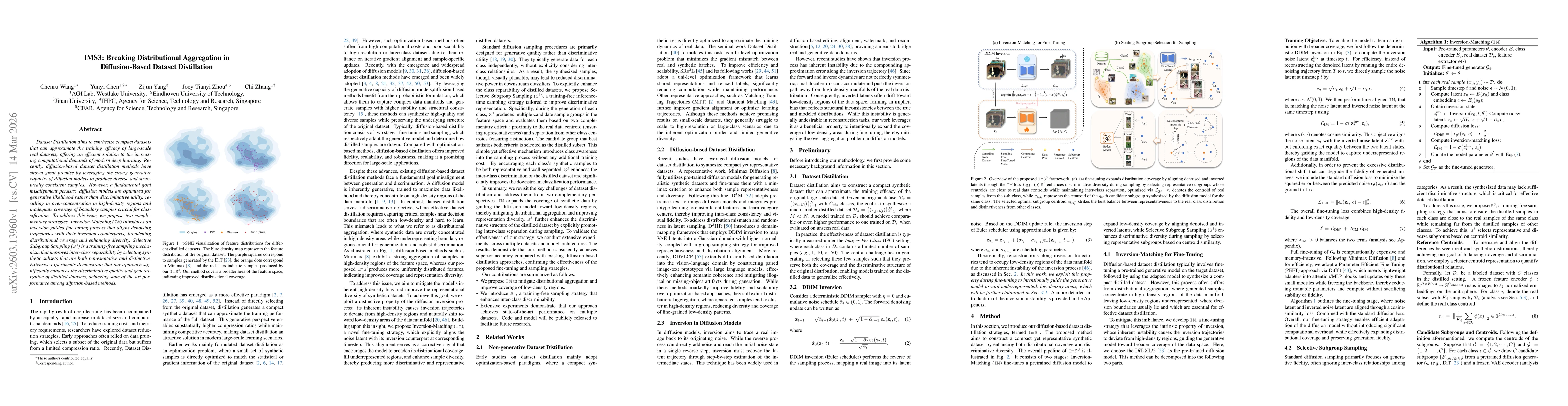 Thumbnail for IMS3: Breaking Distributional Aggregation in Diffusion-Based Dataset Distillation