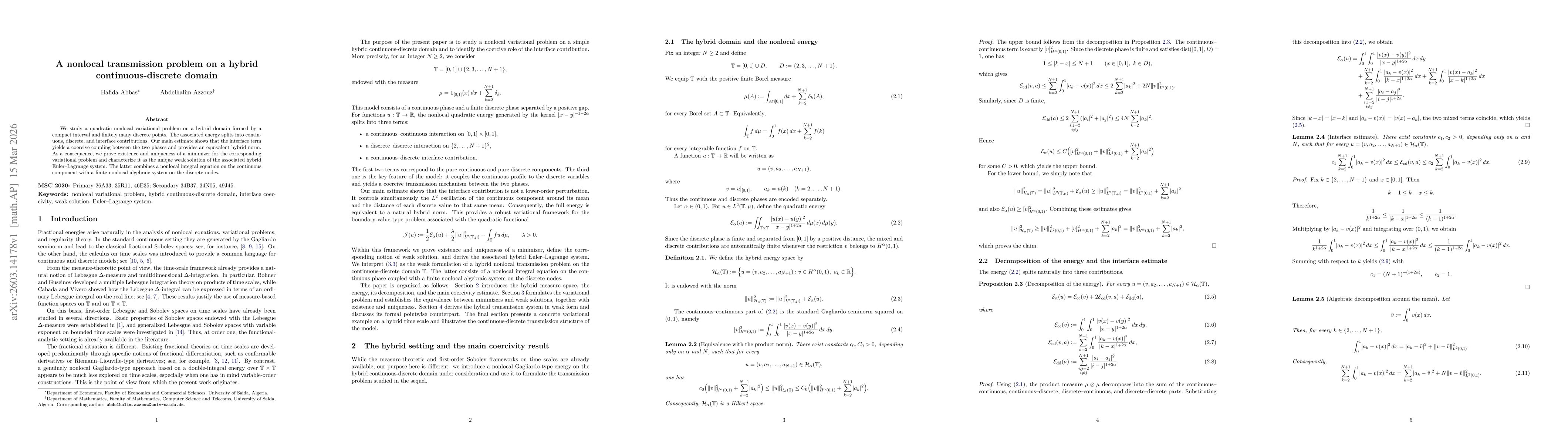 Thumbnail for A nonlocal transmission problem on a hybrid continuous-discrete domain