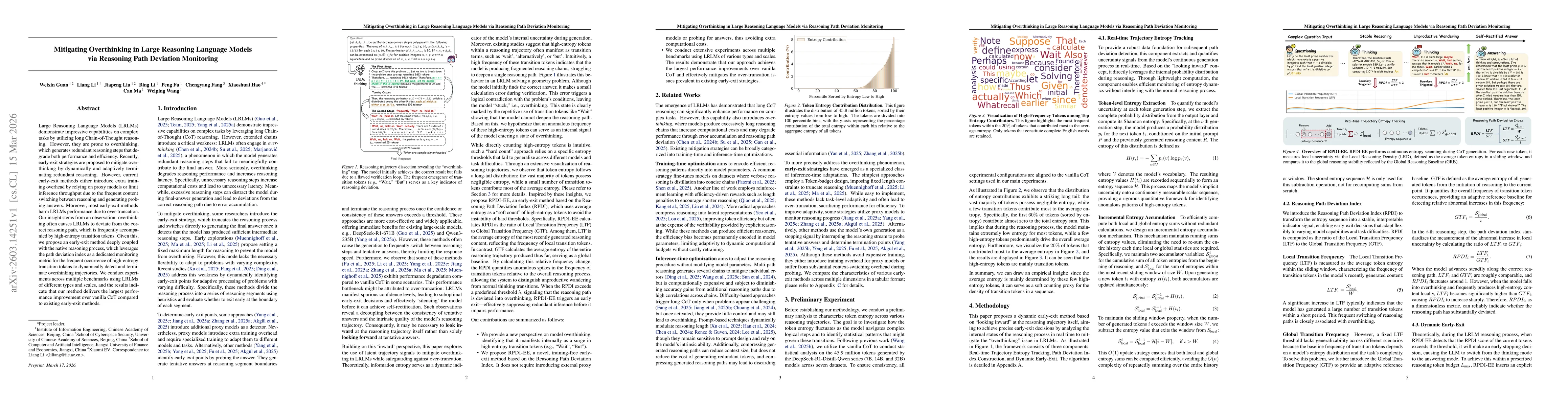 Thumbnail for Mitigating Overthinking in Large Reasoning Language Models via Reasoning Path Deviation Monitoring