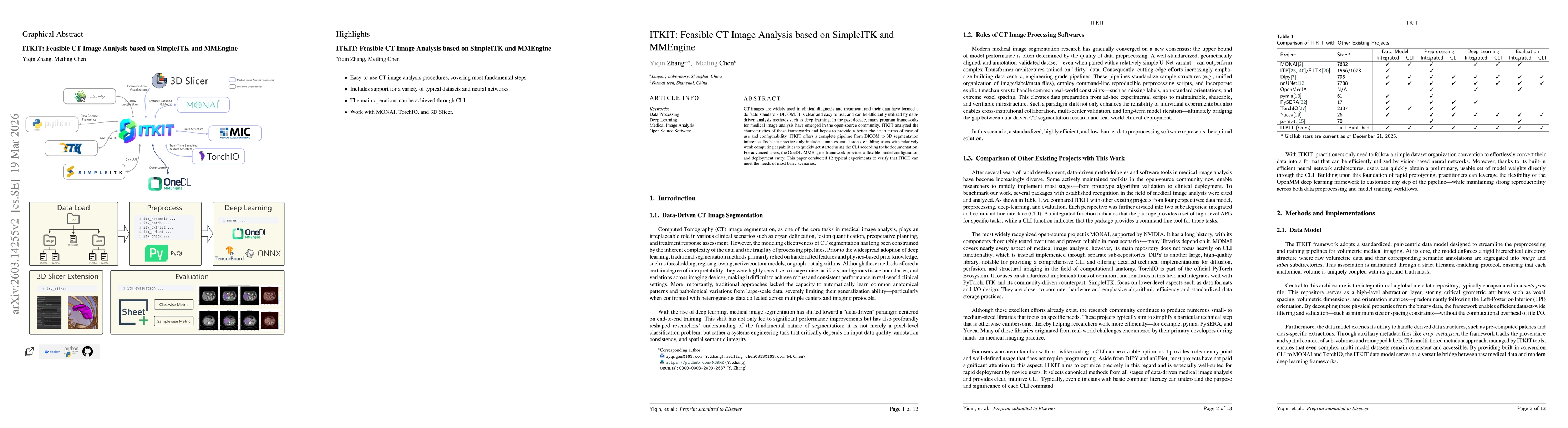 Thumbnail for ITKIT: Feasible CT Image Analysis based on SimpleITK and MMEngine
