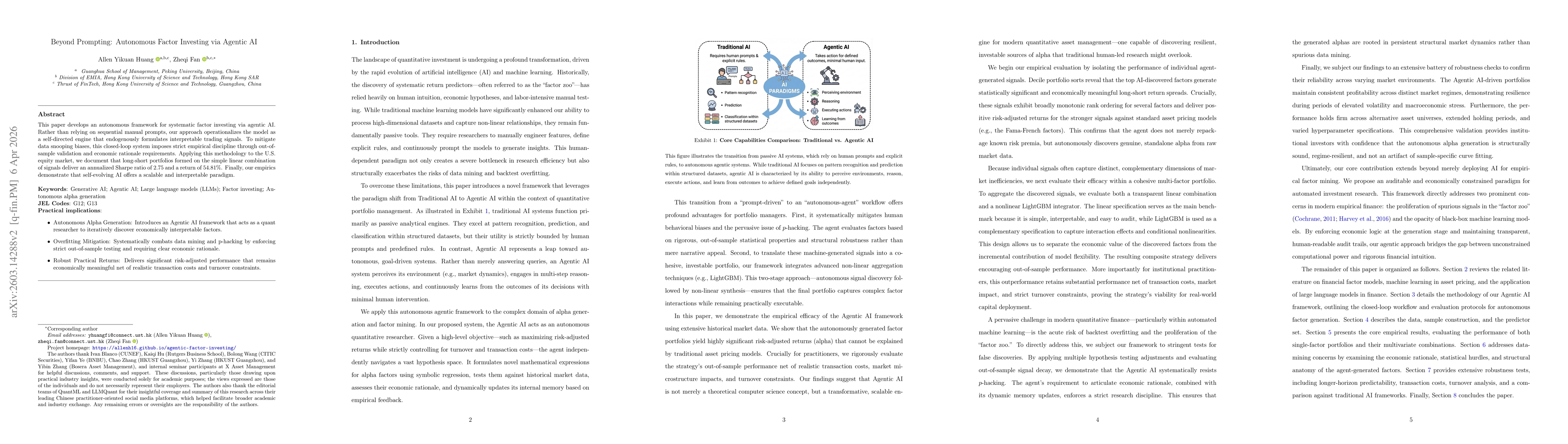 Thumbnail for Beyond Prompting: An Autonomous Framework for Systematic Factor Investing via Agentic AI