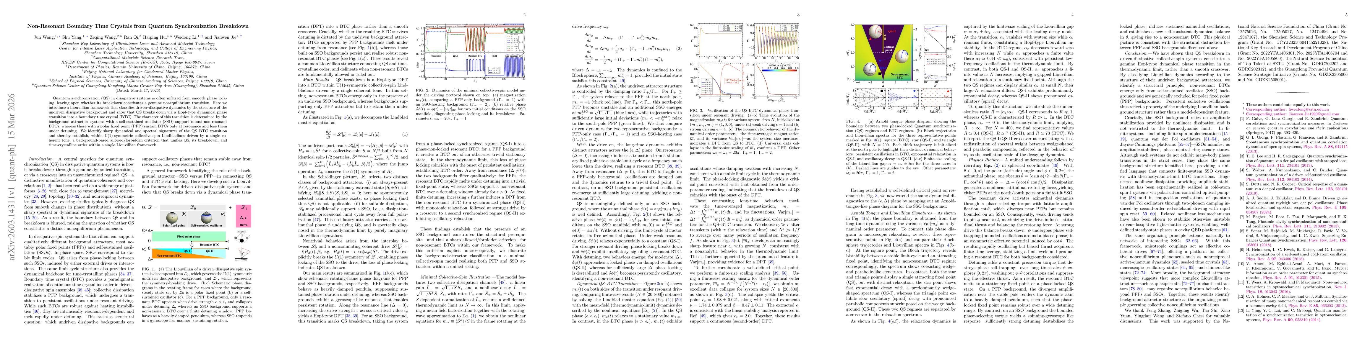 Thumbnail for Non-Resonant Boundary Time Crystals from Quantum Synchronization Breakdown