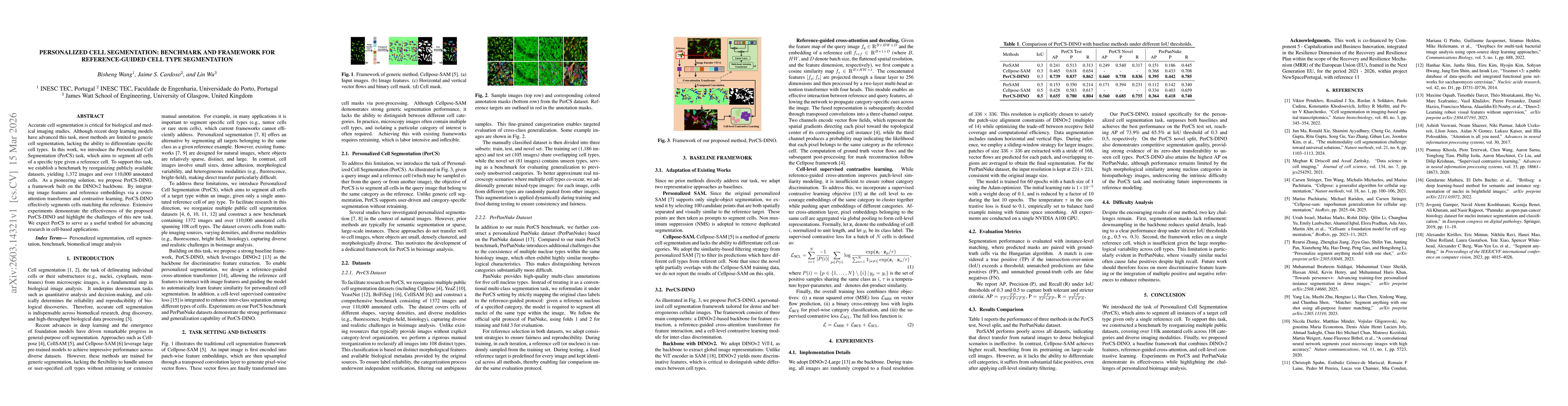 Thumbnail for Personalized Cell Segmentation: Benchmark and Framework for Reference-Guided Cell Type Segmentation