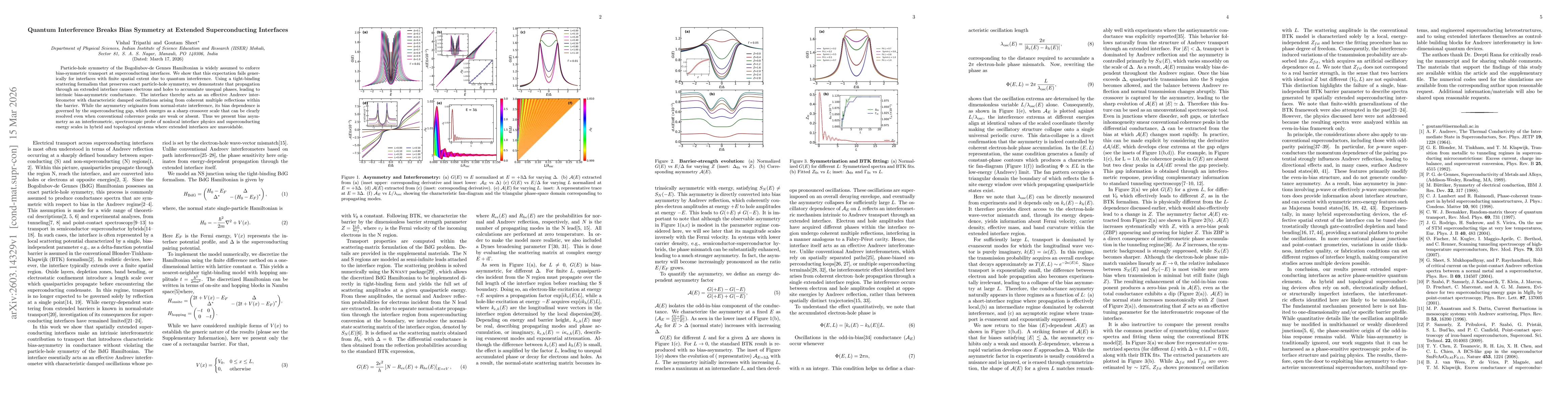 Thumbnail for Quantum Interference Breaks Bias Symmetry at Extended Superconducting Interfaces