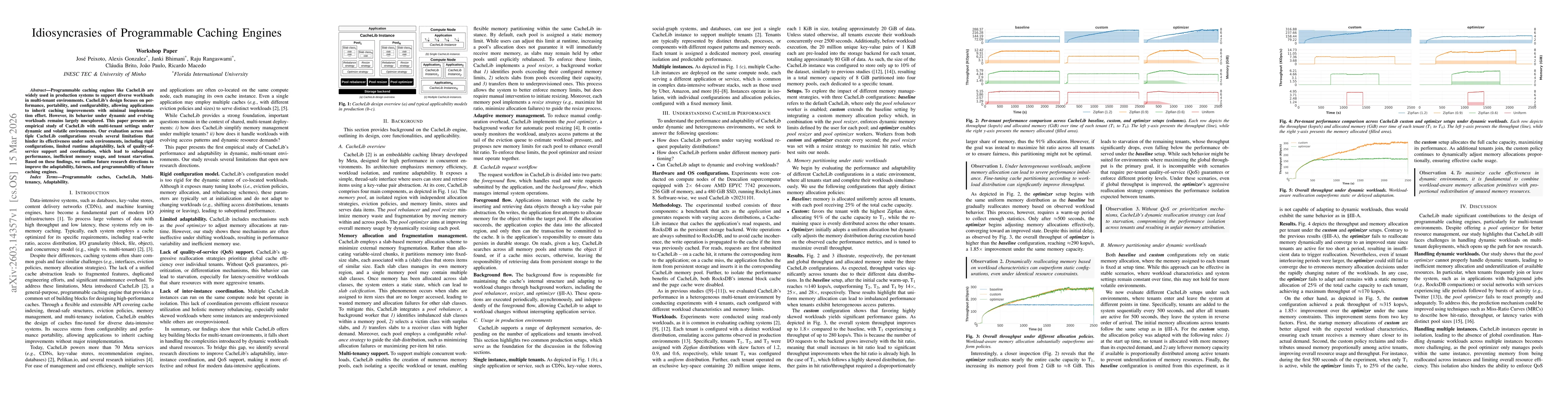 Thumbnail for Idiosyncrasies of Programmable Caching Engines