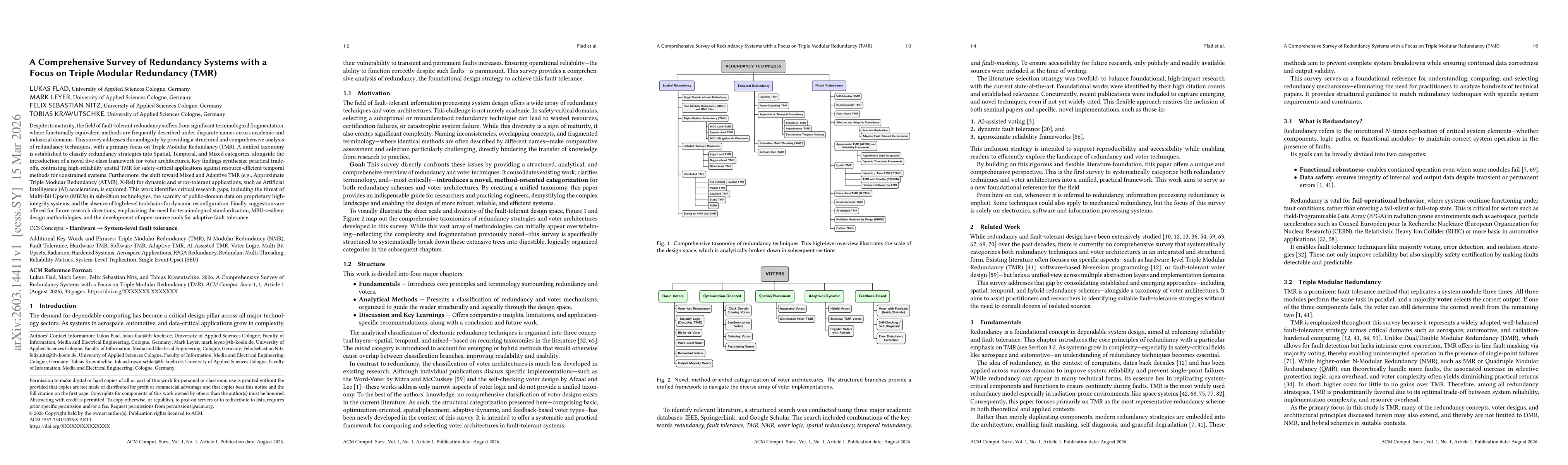 Thumbnail for A Comprehensive Survey of Redundancy Systems with a Focus on Triple Modular Redundancy (TMR)
