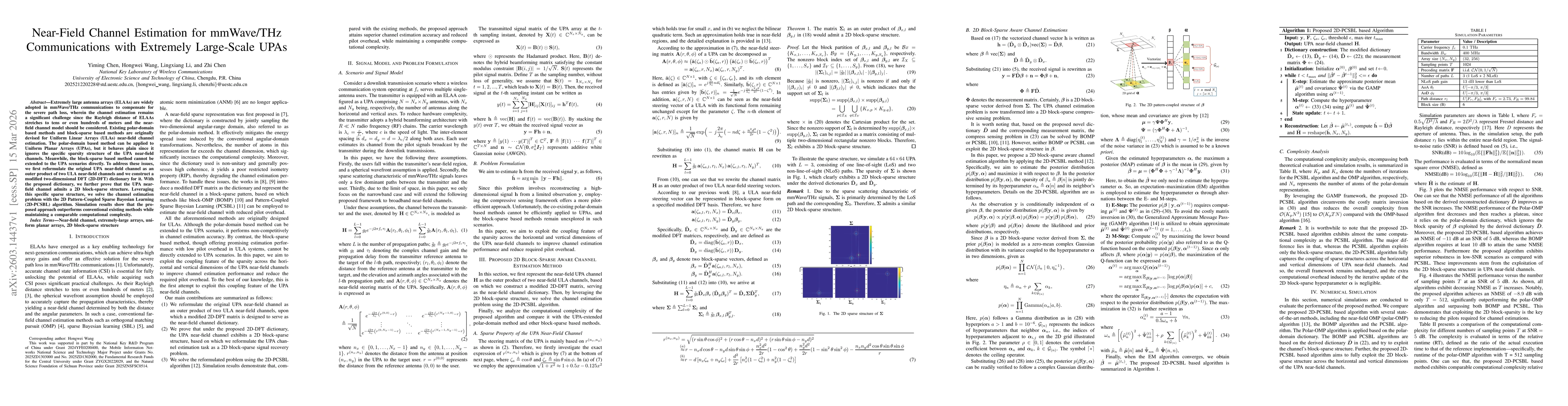 Thumbnail for Near-Field Channel Estimation for mmWave/THz Communications with Extremely Large-Scale UPAs