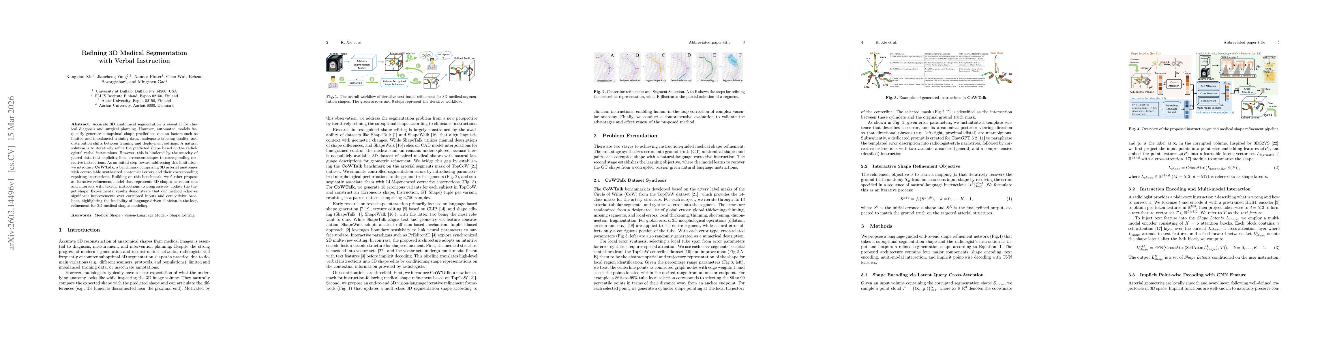 Thumbnail for Refining 3D Medical Segmentation with Verbal Instruction