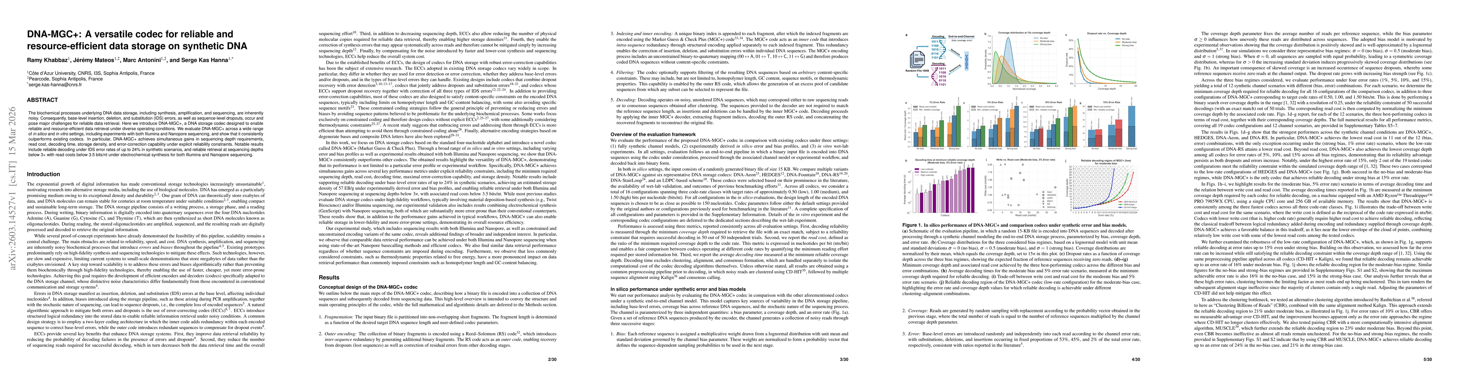 Thumbnail for DNA-MGC+: A versatile codec for reliable and resource-efficient data storage on synthetic DNA