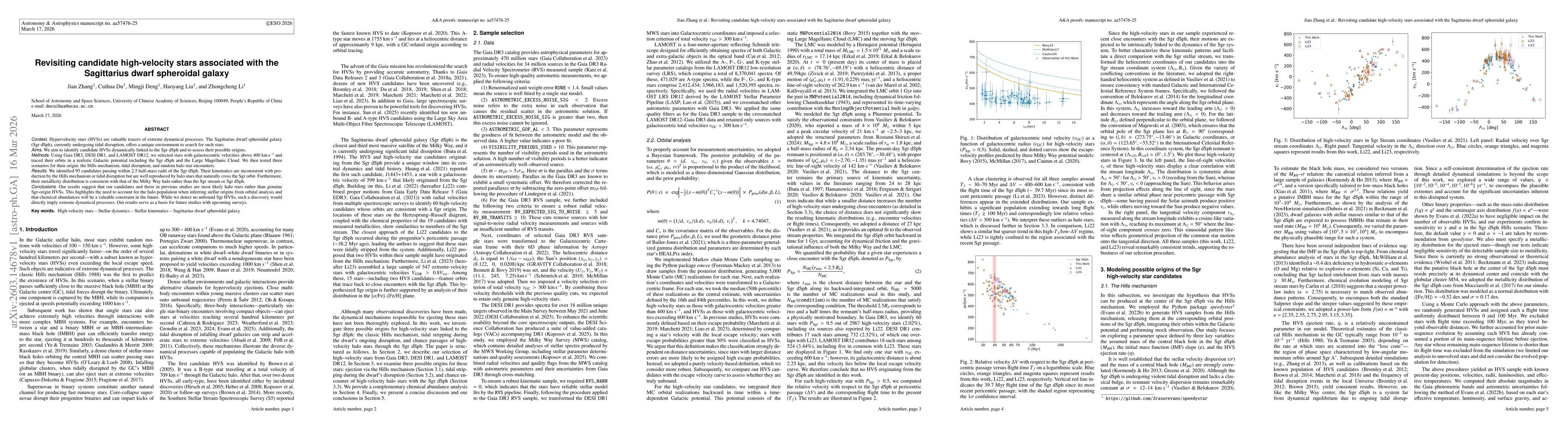 Thumbnail for Revisiting candidate high-velocity stars associated with the Sagittarius dwarf spheroidal galaxy