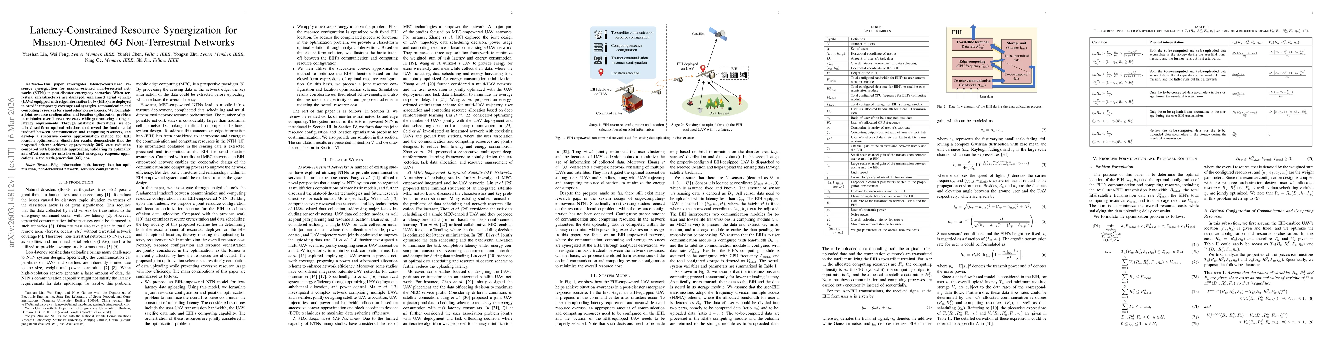 Thumbnail for Latency-Constrained Resource Synergization for Mission-Oriented 6G Non-Terrestrial Networks