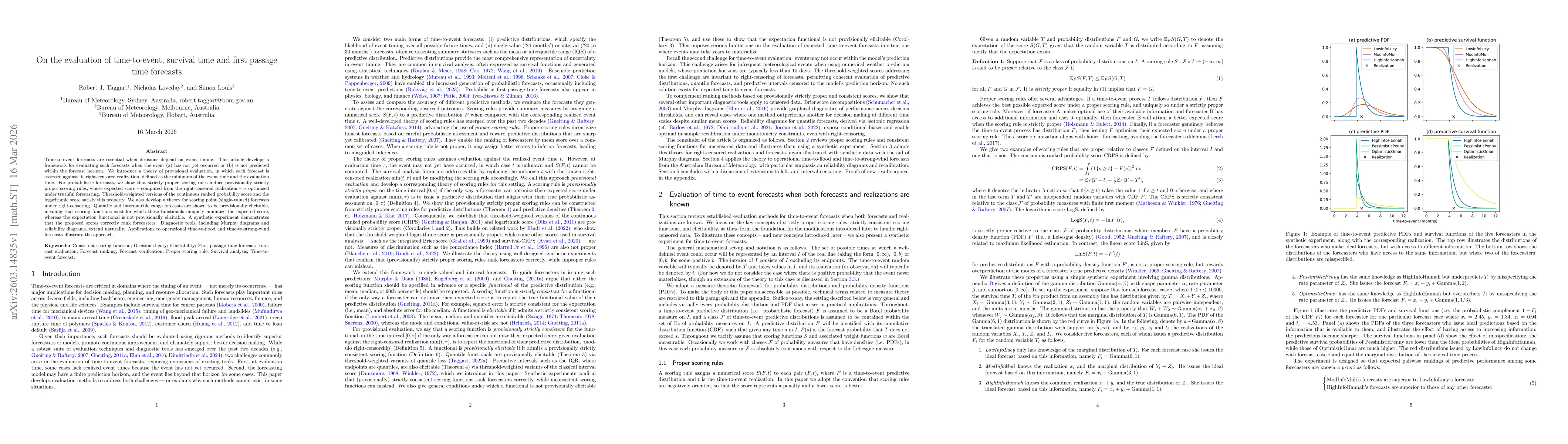 Thumbnail for On the evaluation of time-to-event, survival time and first passage time forecasts