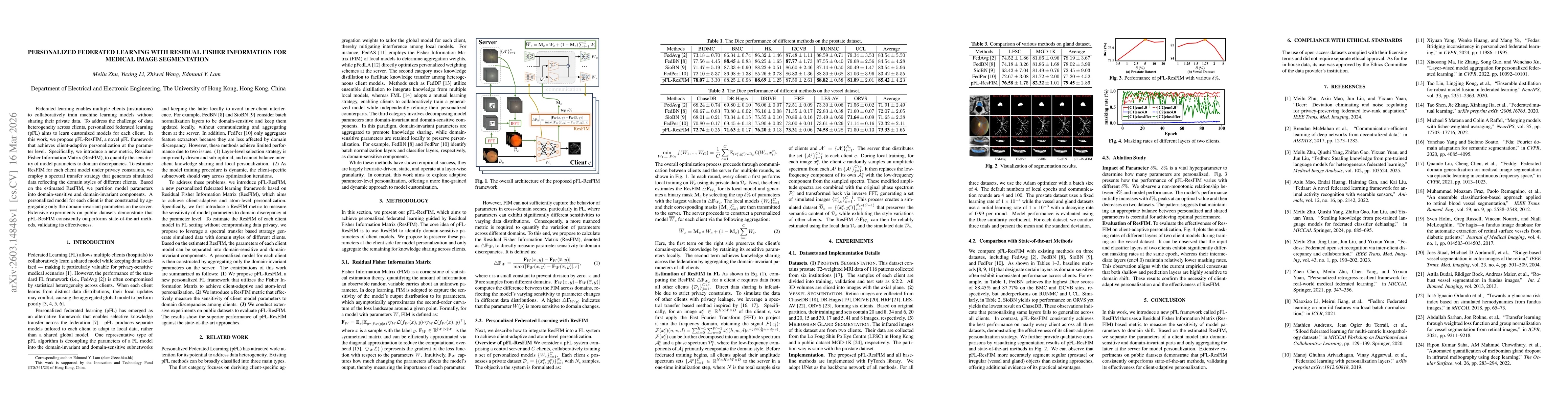 Thumbnail for Personalized Federated Learning with Residual Fisher Information for Medical Image Segmentation