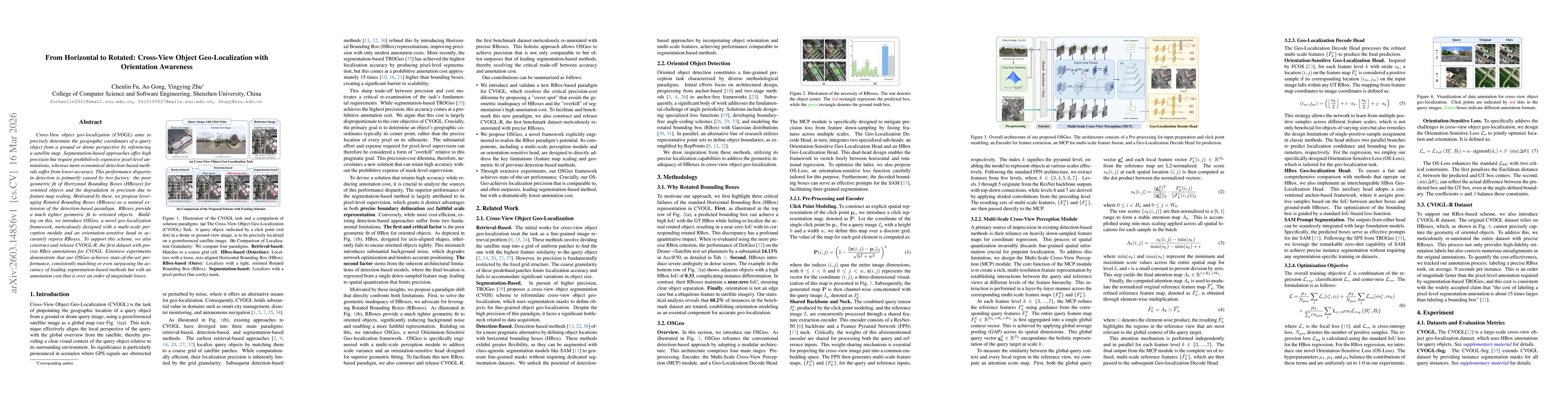 Thumbnail for From Horizontal to Rotated: Cross-View Object Geo-Localization with Orientation Awareness
