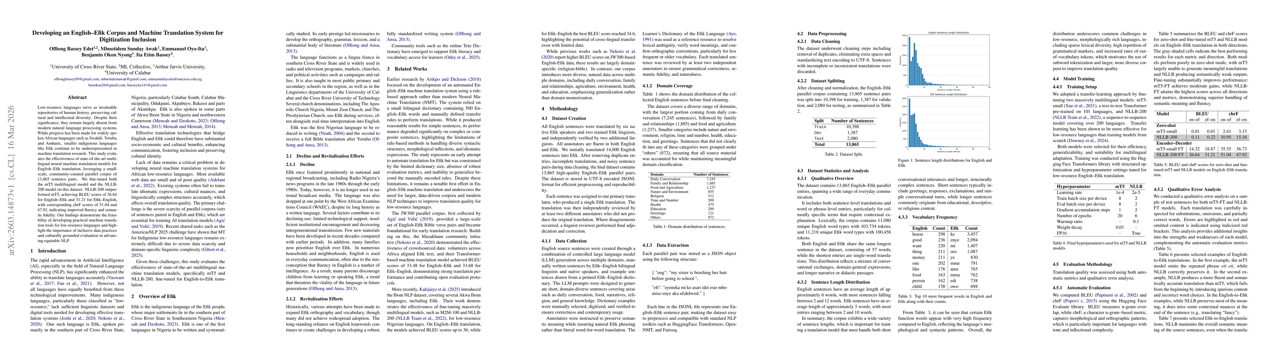 Thumbnail for Developing an English-Efik Corpus and Machine Translation System for Digitization Inclusion