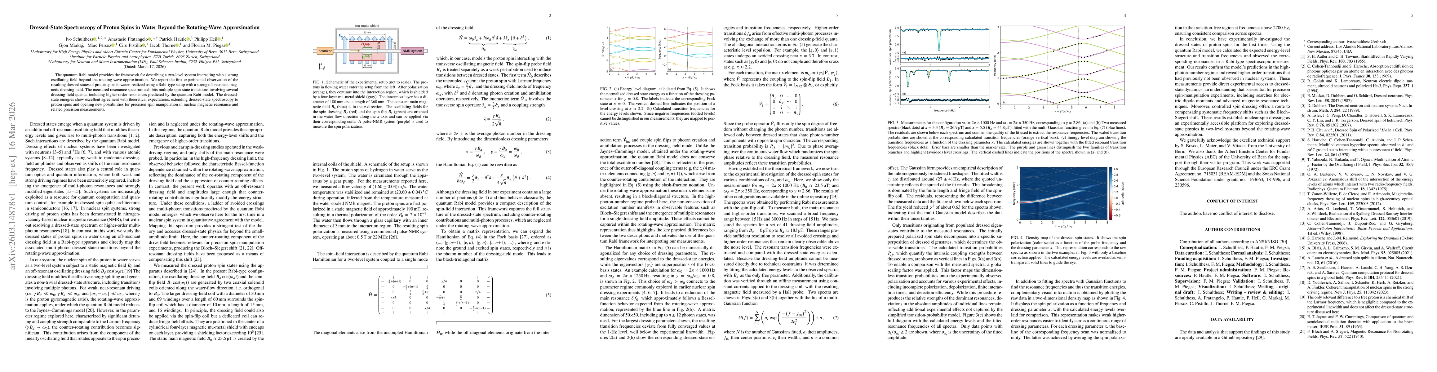 Thumbnail for Dressed-State Spectroscopy of Proton Spins in Water Beyond the Rotating-Wave Approximation