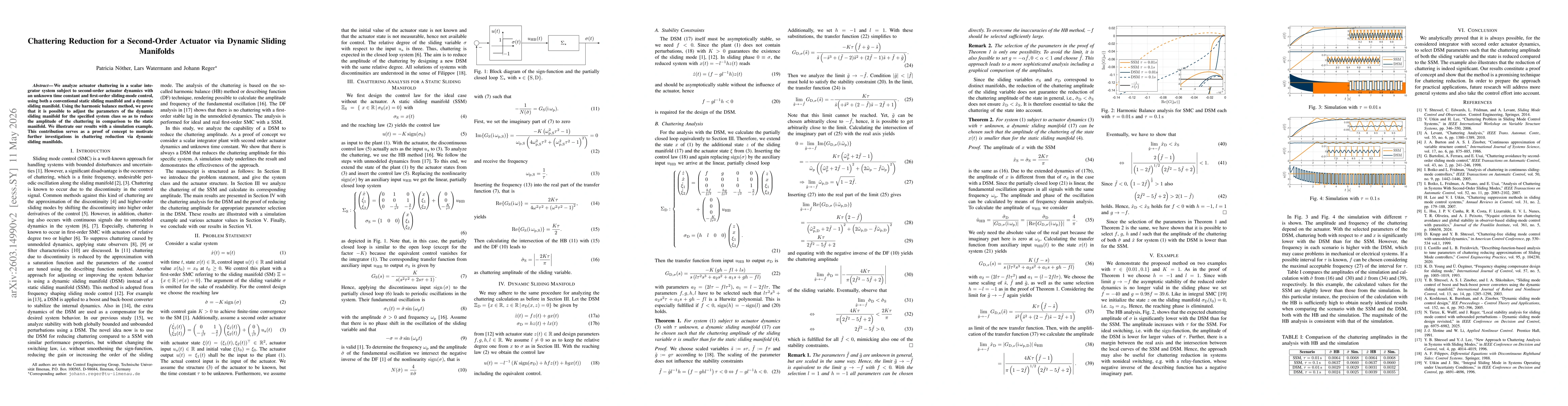Thumbnail for Chattering Reduction for a Second-Order Actuator via Dynamic Sliding Manifolds