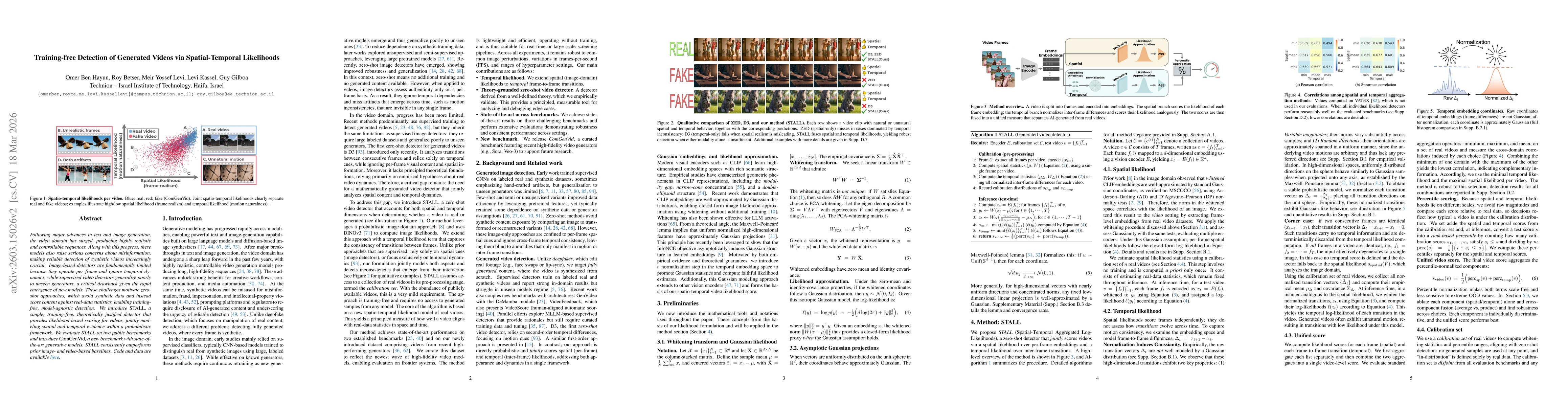 Thumbnail for Training-free Detection of Generated Videos via Spatial-Temporal Likelihoods