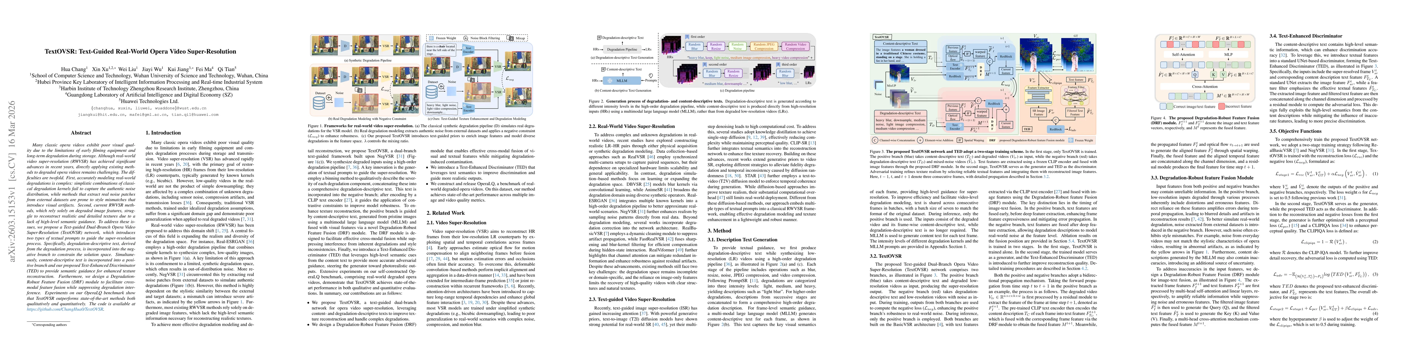 Thumbnail for TextOVSR: Text-Guided Real-World Opera Video Super-Resolution