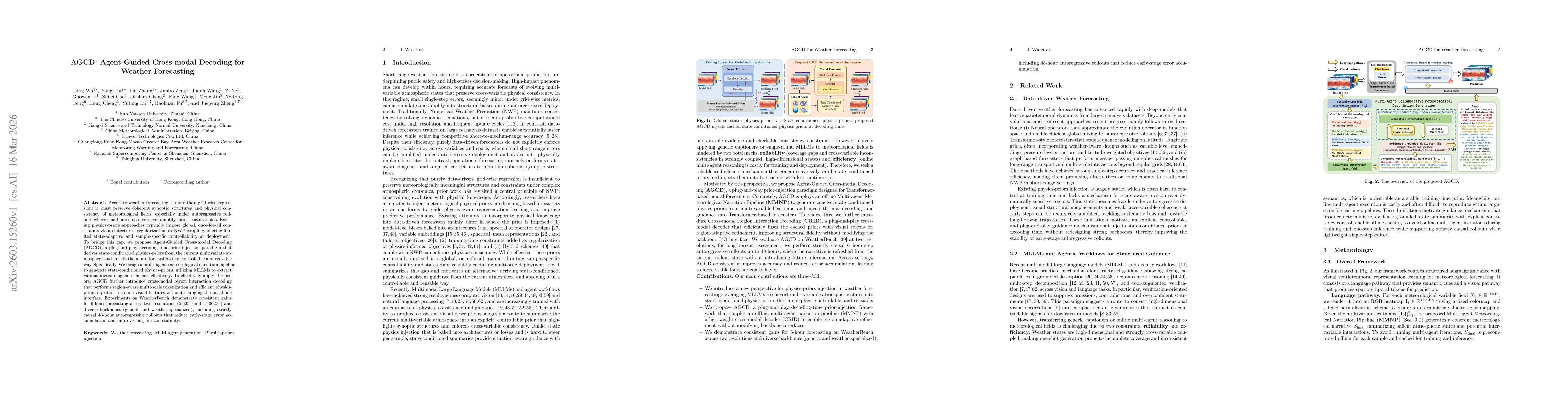Thumbnail for AGCD: Agent-Guided Cross-Modal Decoding for Weather Forecasting