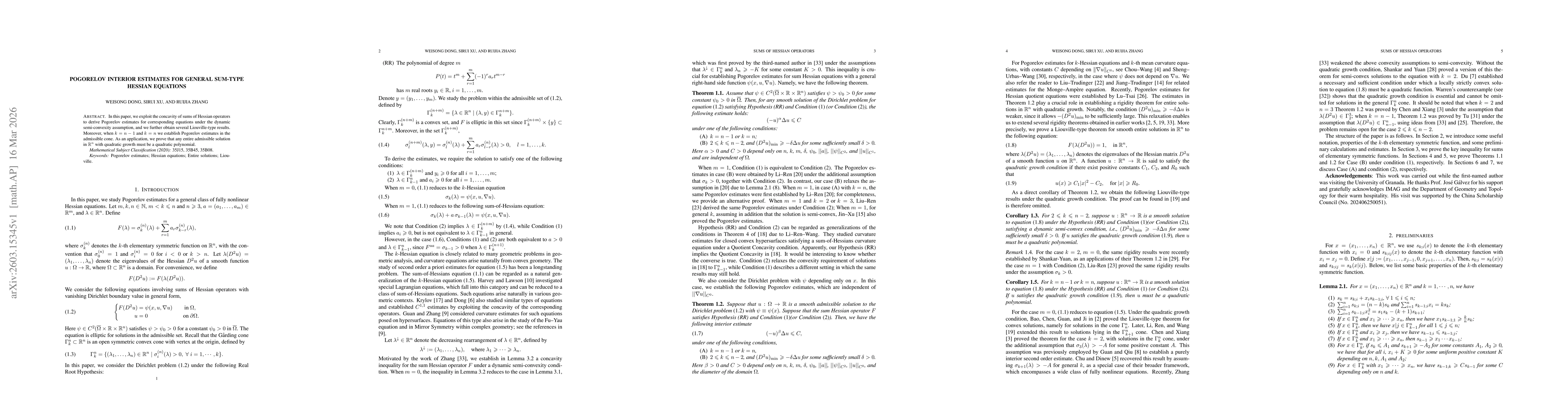 Thumbnail for Pogorelov interior estimates for general sum-type Hessian equations