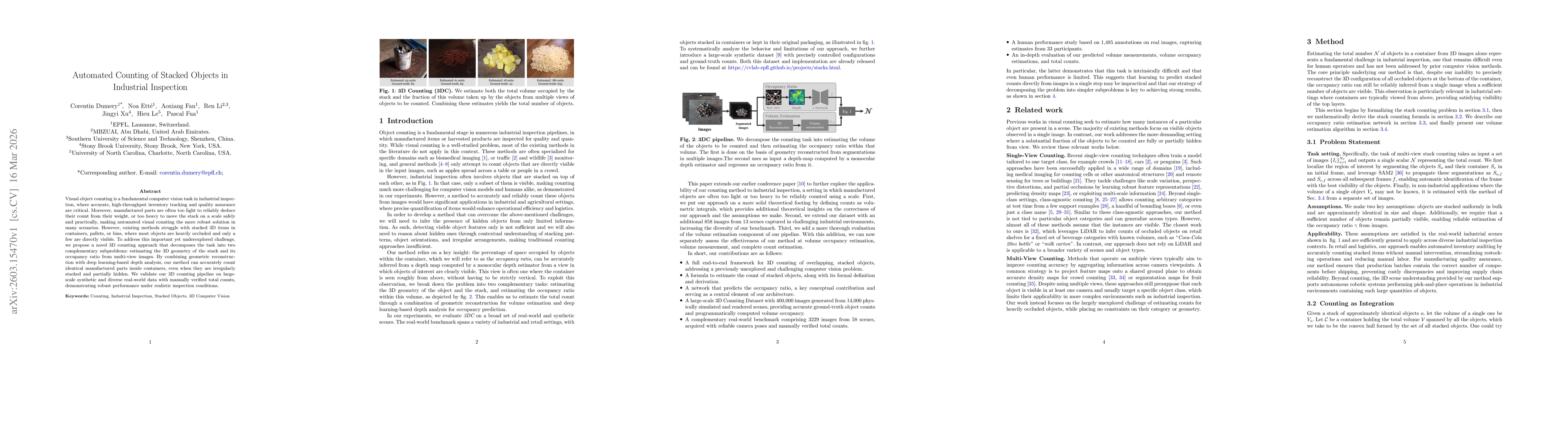 Thumbnail for Automated Counting of Stacked Objects in Industrial Inspection
