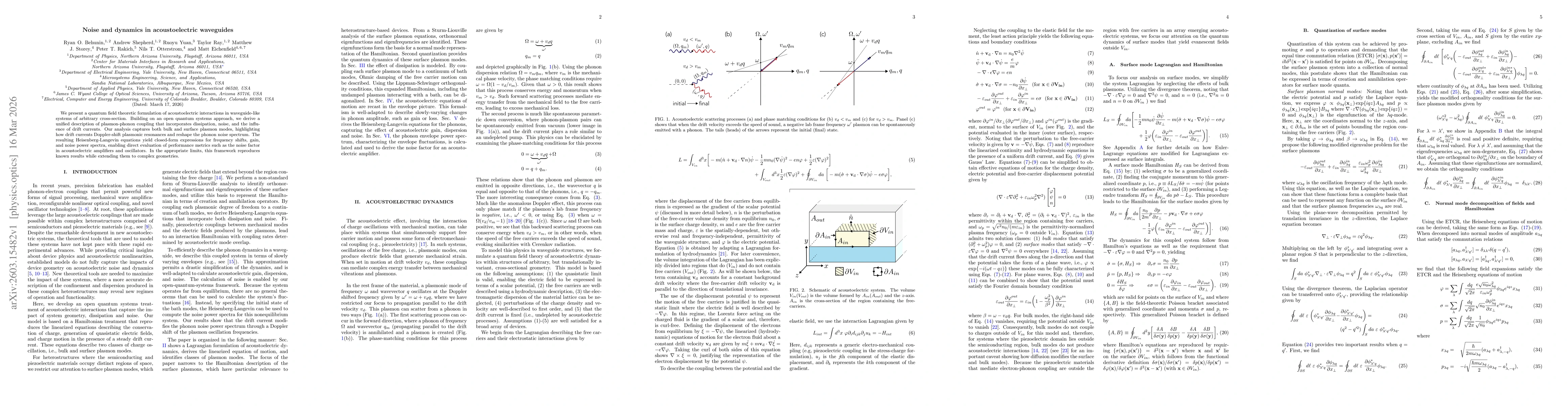 Thumbnail for Noise and dynamics in acoustoelectric waveguides
