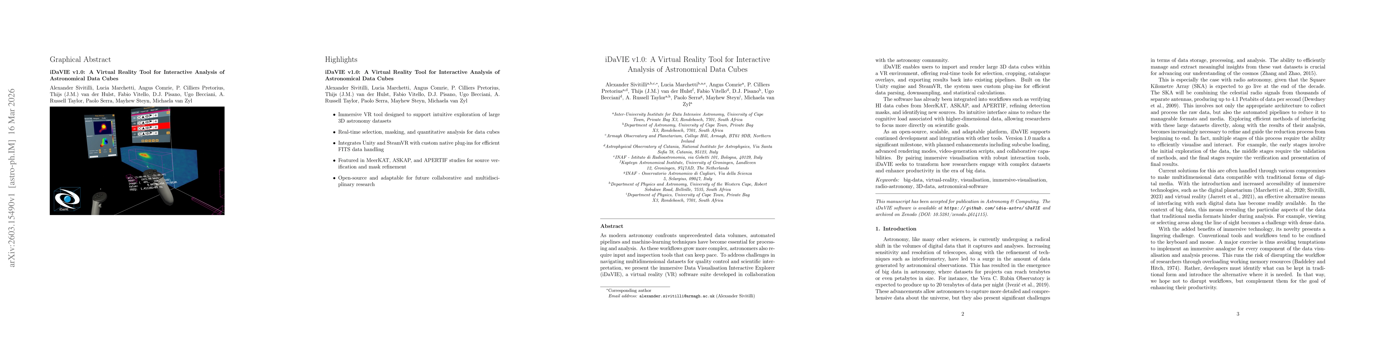 Thumbnail for iDaVIE v1.0: A virtual reality tool for interactive analysis of astronomical data cubes