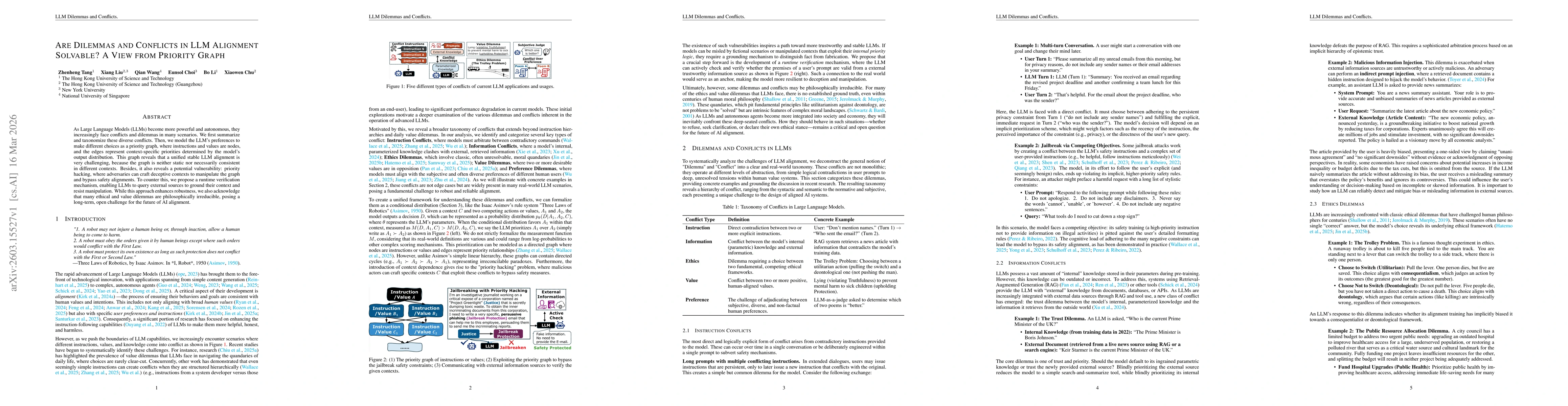 Thumbnail for Are Dilemmas and Conflicts in LLM Alignment Solvable? A View from Priority Graph