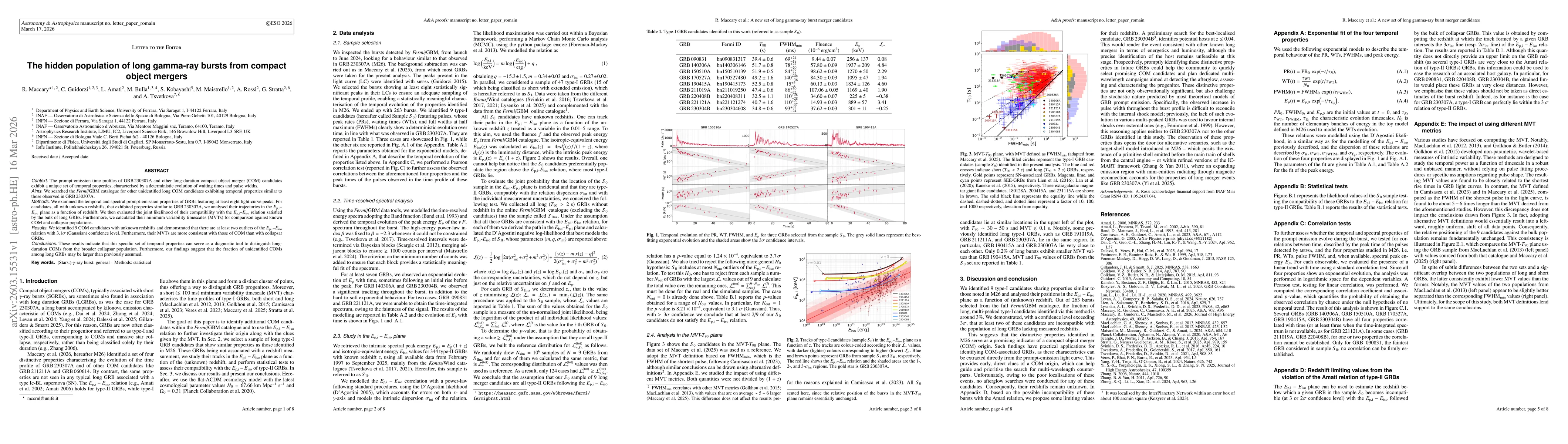 Thumbnail for The hidden population of long gamma-ray bursts from compact object mergers