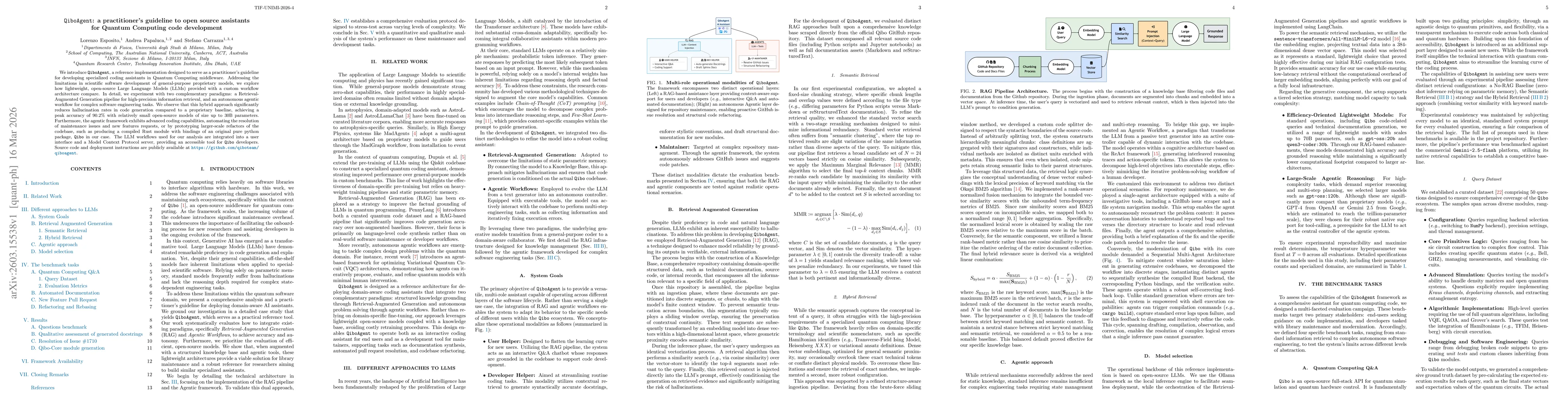 Thumbnail for QiboAgent: a practitioner's guideline to open source assistants for Quantum Computing code development