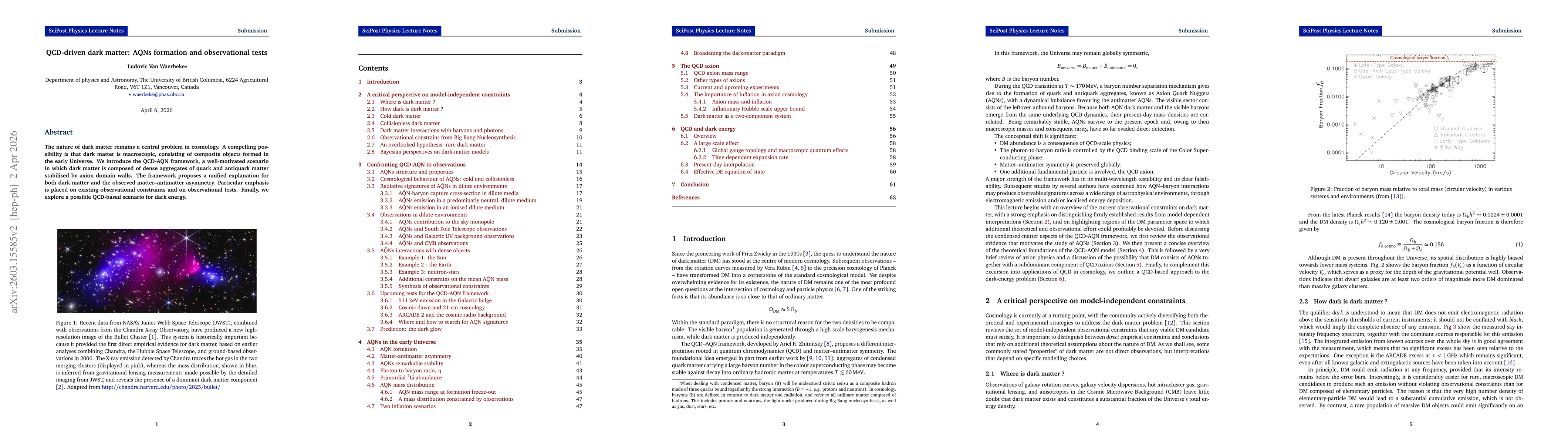 Thumbnail for QCD-driven dark matter: AQNs formation and observational tests