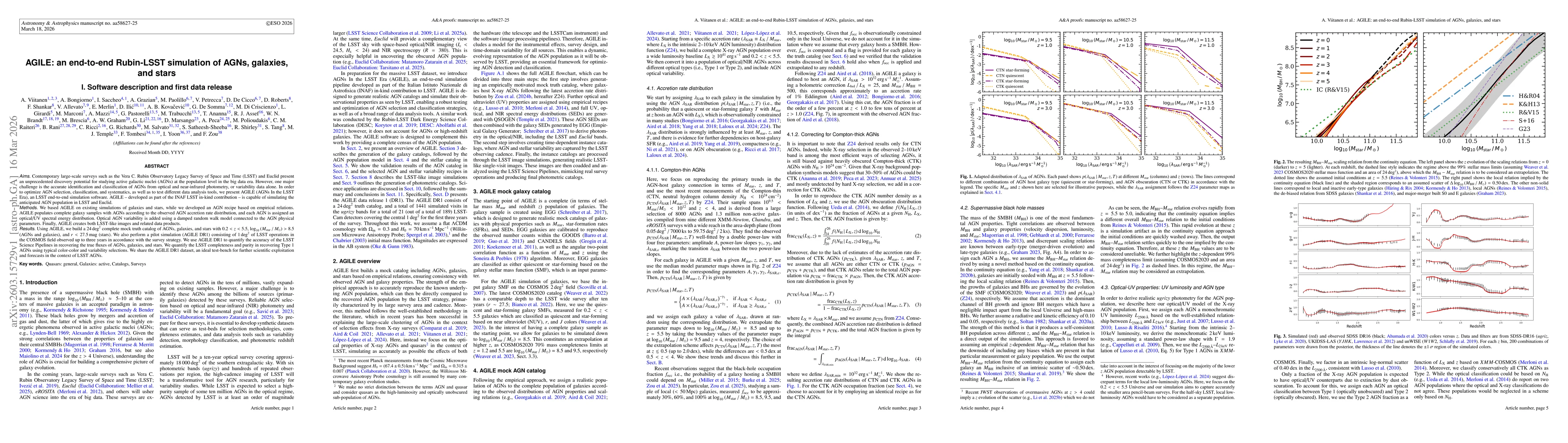 Thumbnail for AGILE: an end-to-end Rubin-LSST simulation of AGNs, galaxies, and stars I. Software description and first data release
