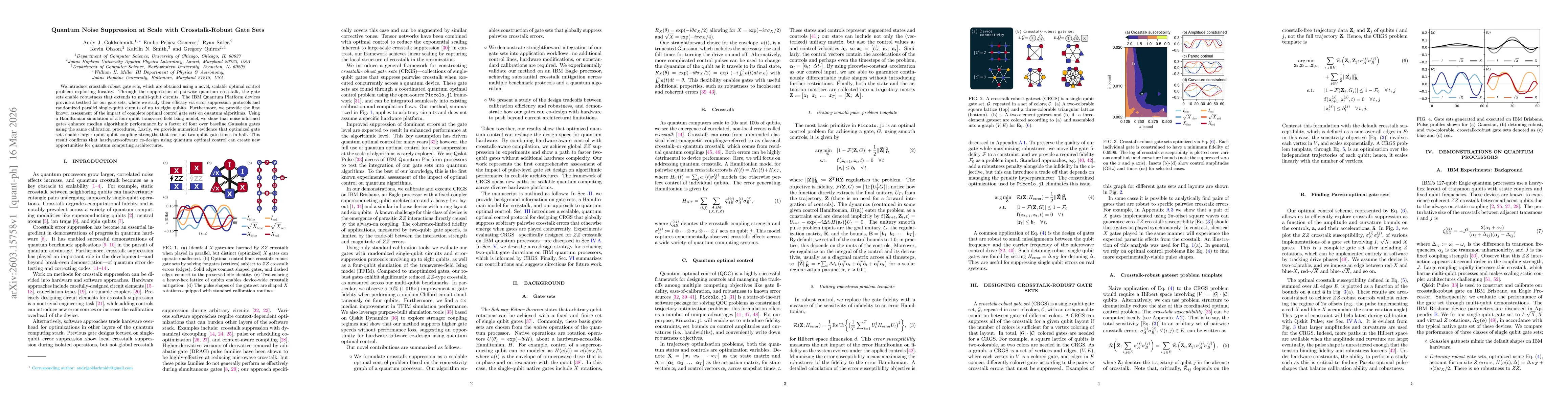 Thumbnail for Quantum Noise Suppression at Scale with Crosstalk-Robust Gate Sets