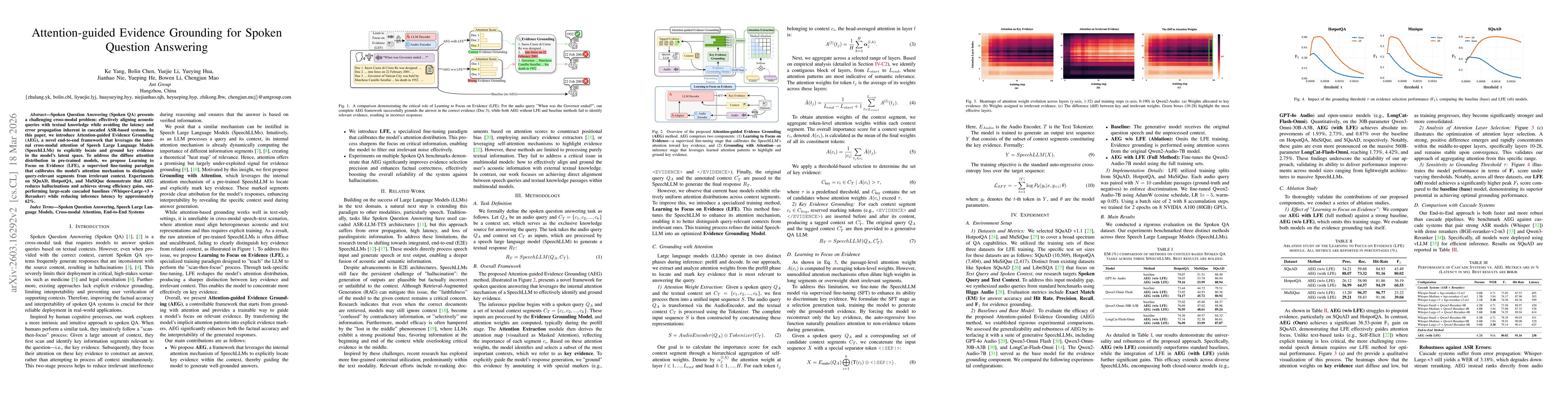 Thumbnail for Attention-guided Evidence Grounding for Spoken Question Answering