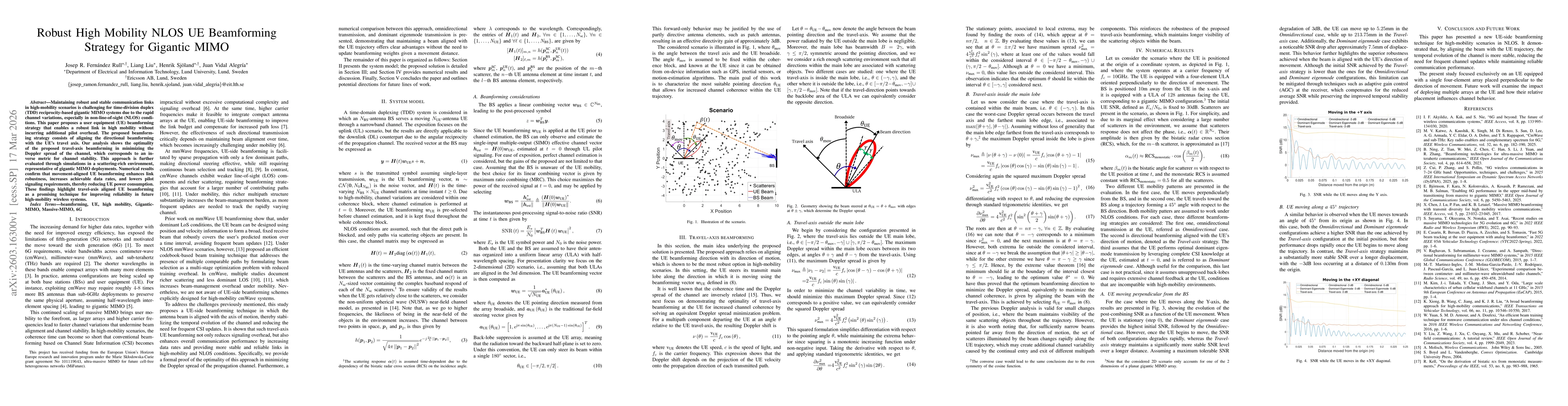 Thumbnail for Robust High Mobility NLOS UE Beamforming Strategy for Gigantic MIMO