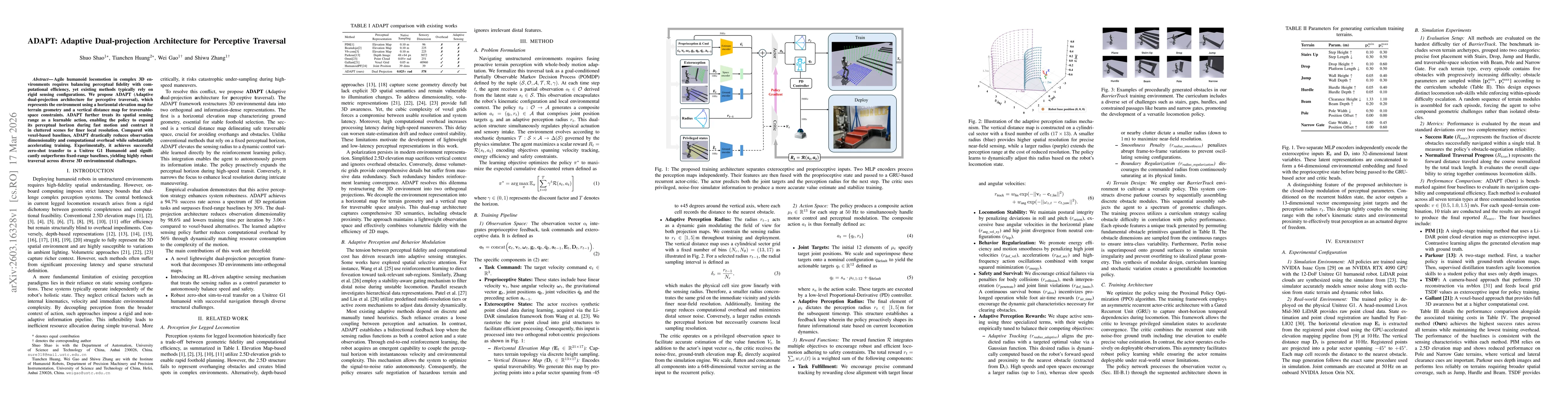 Thumbnail for ADAPT: Adaptive Dual-projection Architecture for Perceptive Traversal