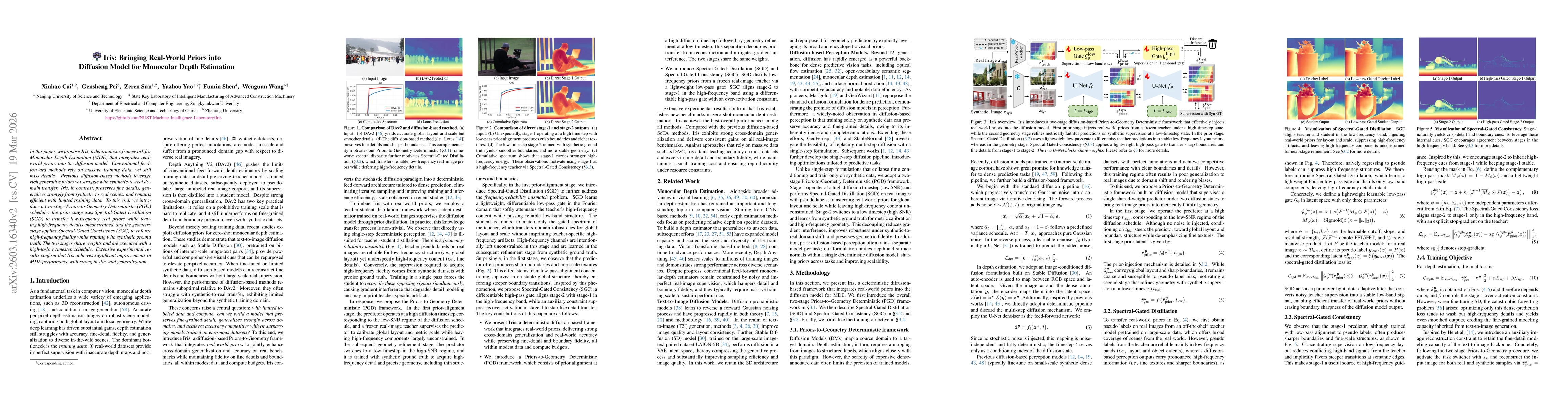 Thumbnail for Iris: Bringing Real-World Priors into Diffusion Model for Monocular Depth Estimation