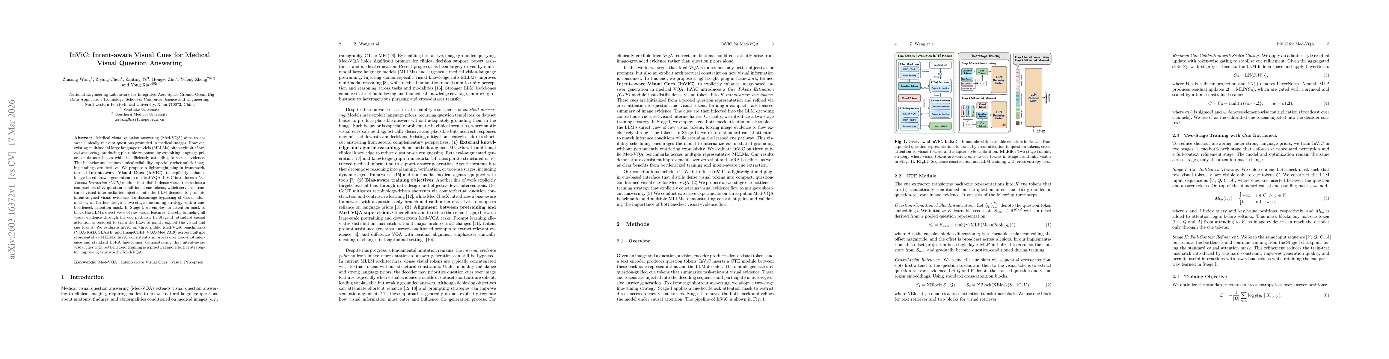 Thumbnail for InViC: Intent-aware Visual Cues for Medical Visual Question Answering
