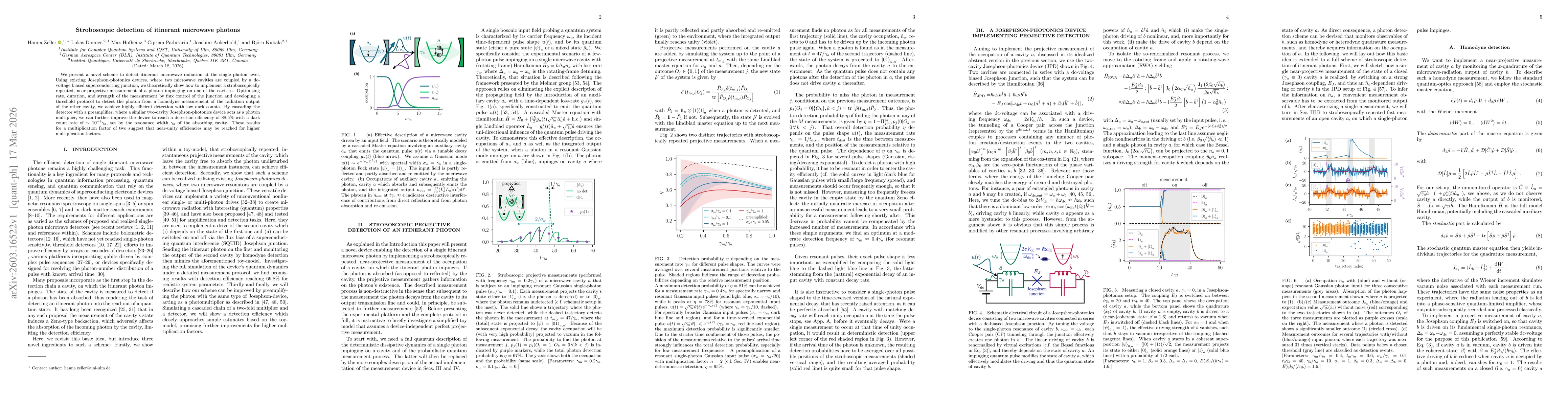 Thumbnail for Stroboscopic detection of itinerant microwave photons