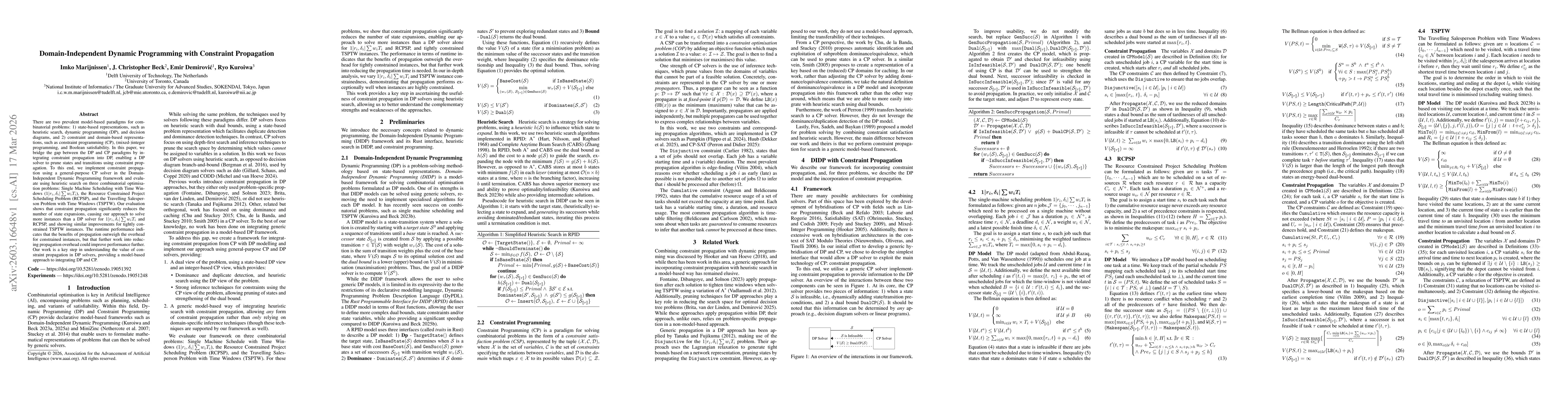 Thumbnail for Domain-Independent Dynamic Programming with Constraint Propagation