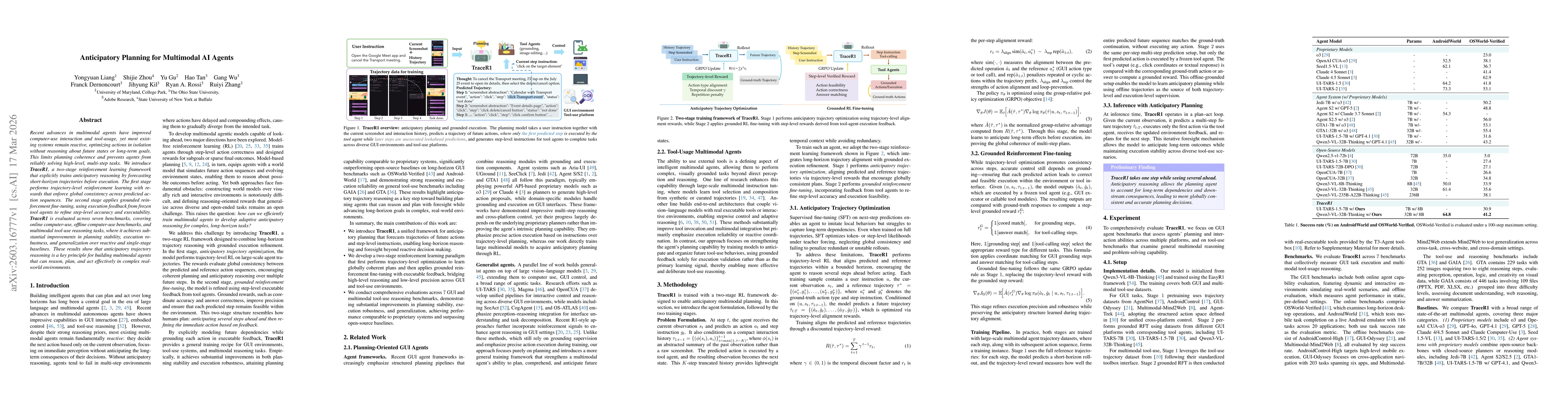 Thumbnail for Anticipatory Planning for Multimodal AI Agents