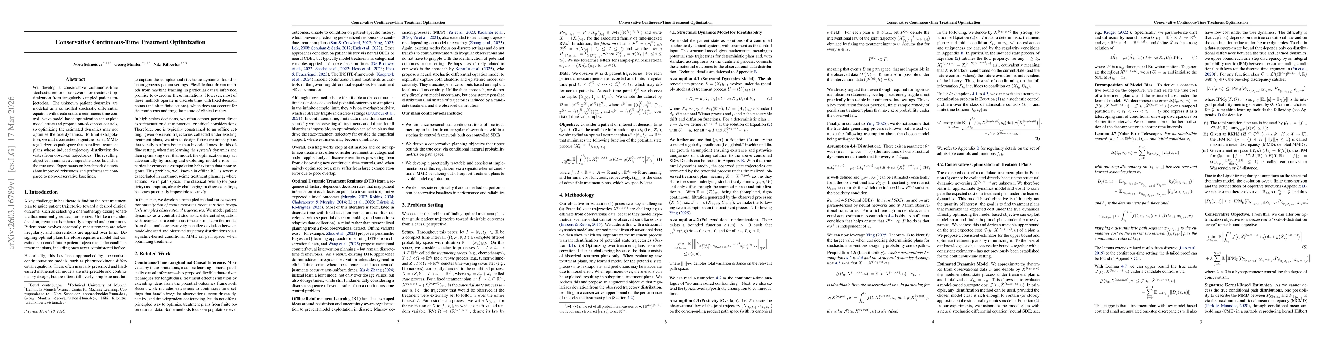 Thumbnail for Conservative Continuous-Time Treatment Optimization