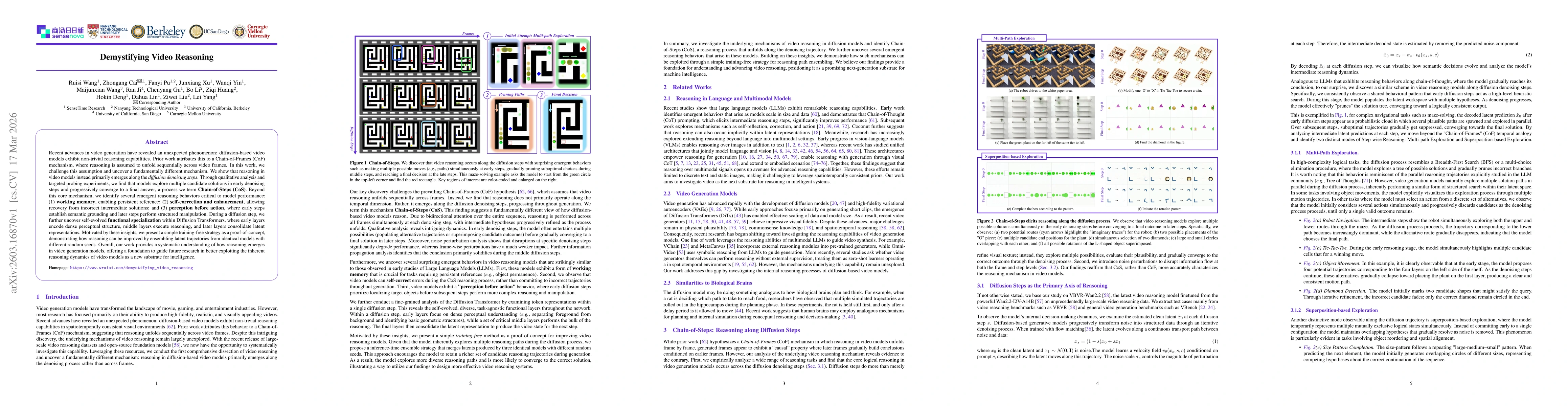 Thumbnail for Demystifing Video Reasoning