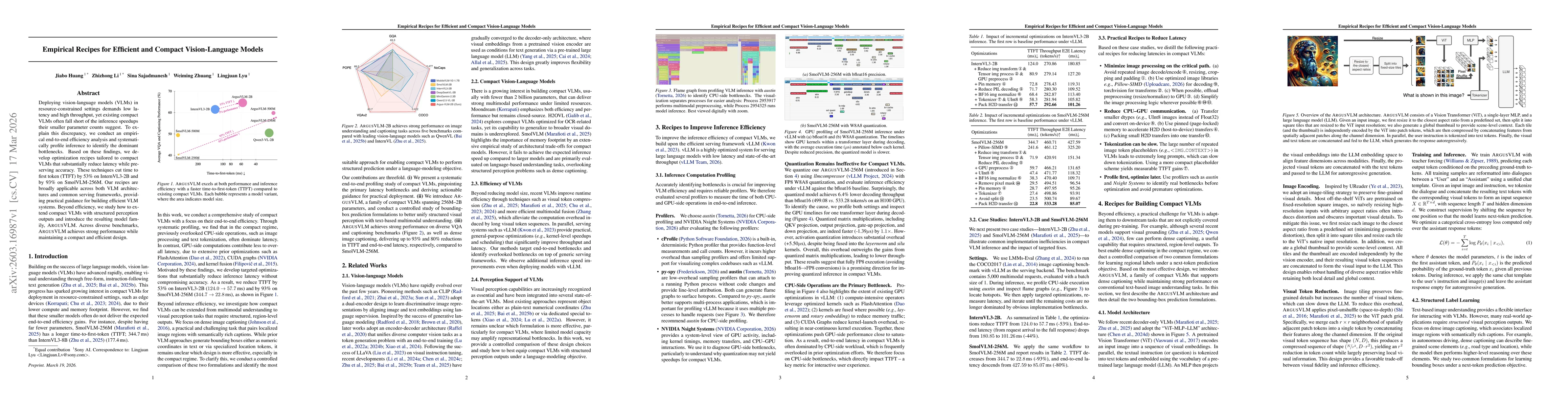 Thumbnail for Empirical Recipes for Efficient and Compact Vision-Language Models