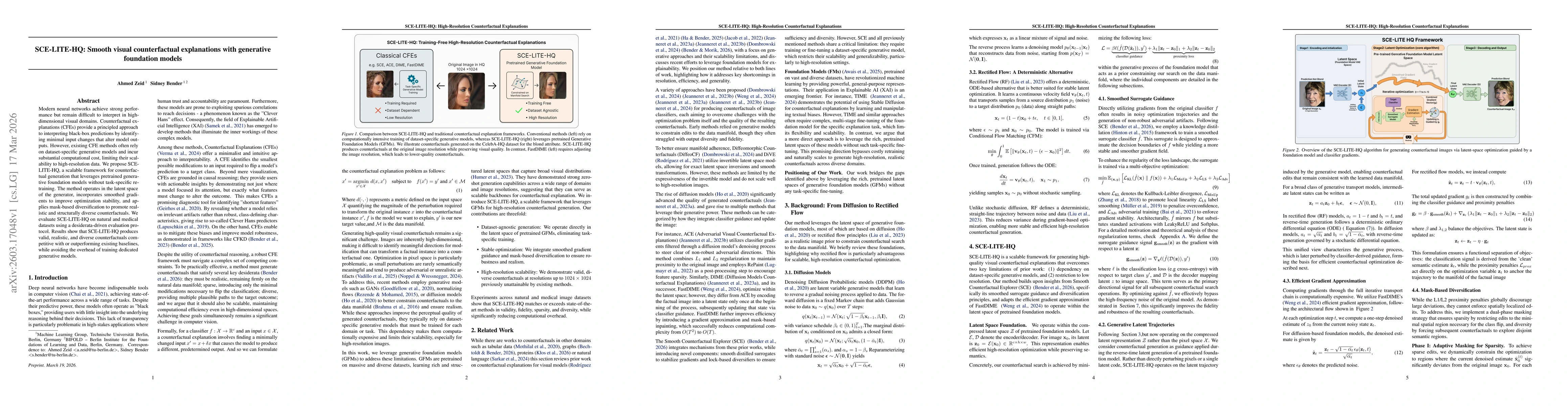 Thumbnail for SCE-LITE-HQ: Smooth visual counterfactual explanations with generative foundation models