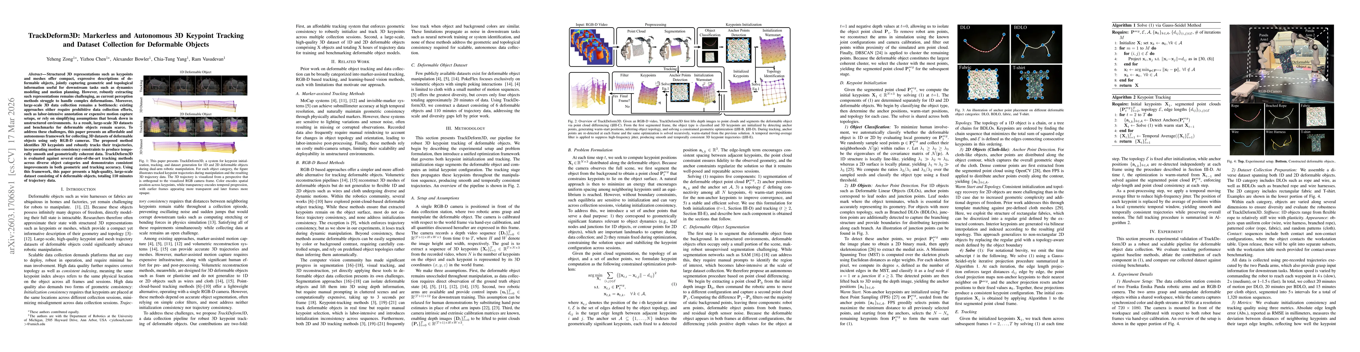 Thumbnail for TrackDeform3D: Markerless and Autonomous 3D Keypoint Tracking and Dataset Collection for Deformable Objects