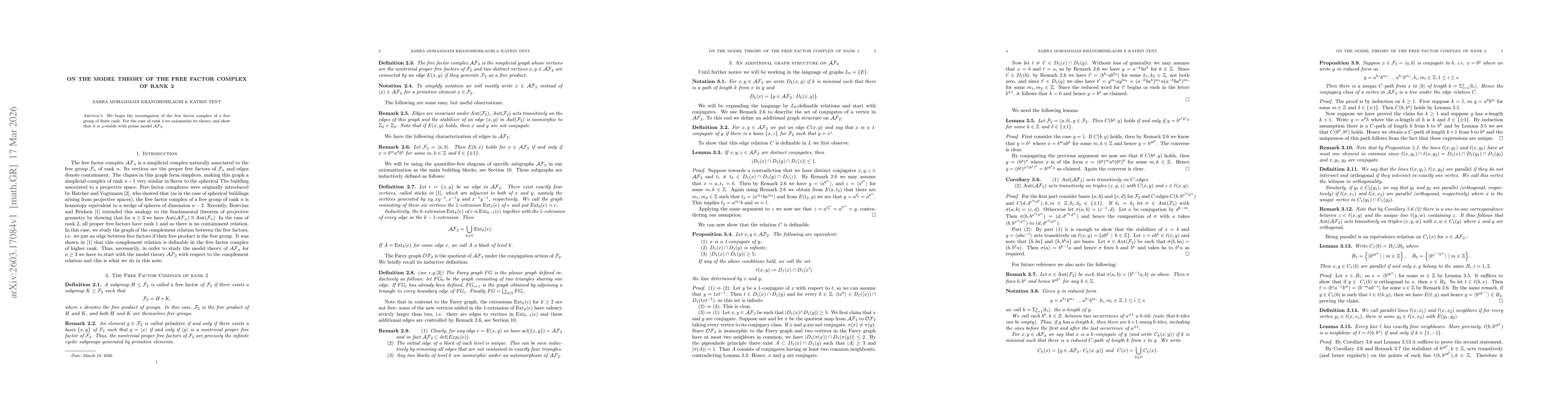 Thumbnail for On the model theory of the Free Factor Complex of rank 2