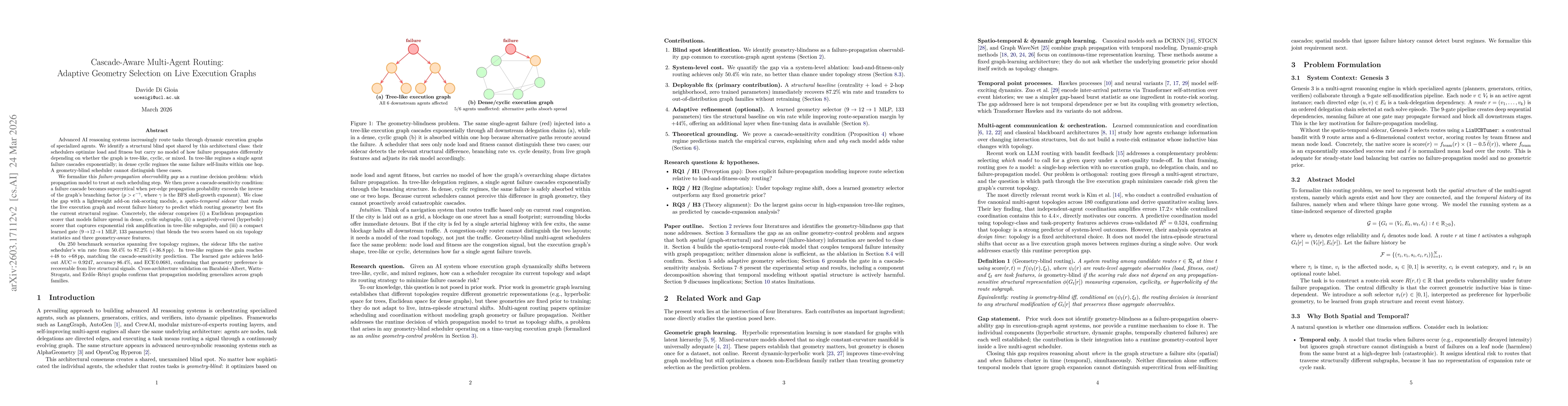 Thumbnail for Cascade-Aware Multi-Agent Routing: Spatio-Temporal Sidecars and Geometry-Switching