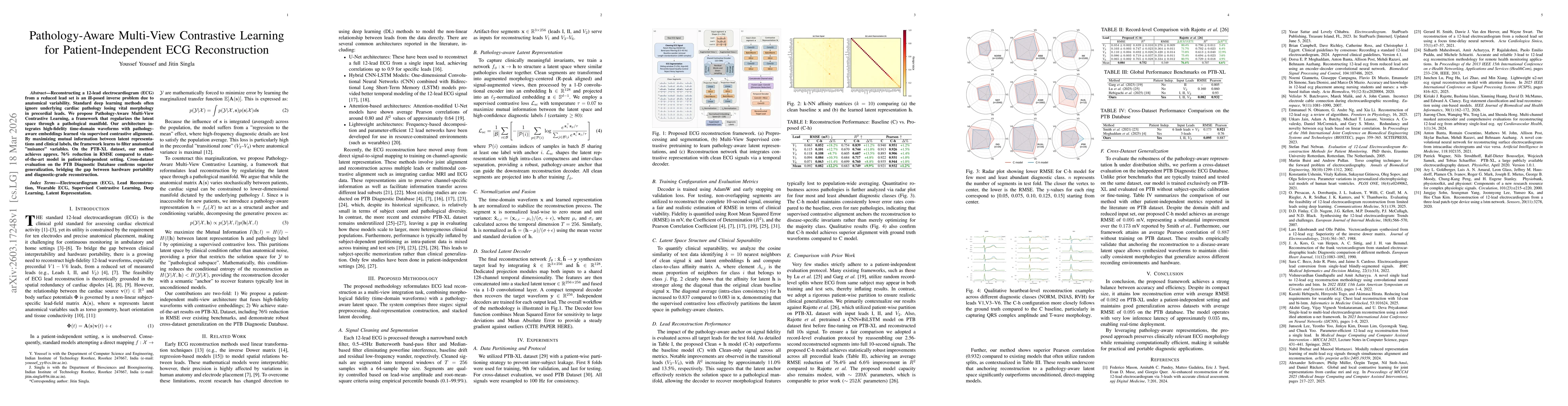 Thumbnail for Pathology-Aware Multi-View Contrastive Learning for Patient-Independent ECG Reconstruction